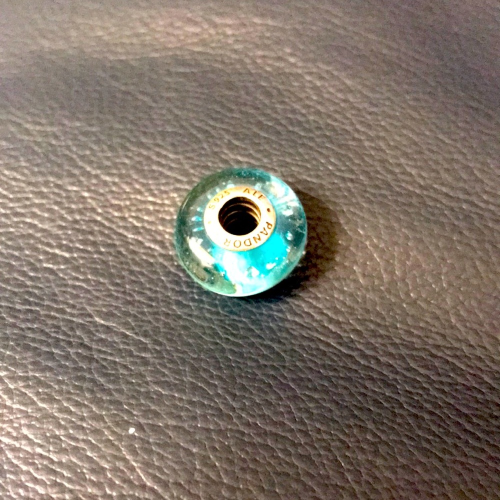 Pandora Sterling Silver and Glass Bead